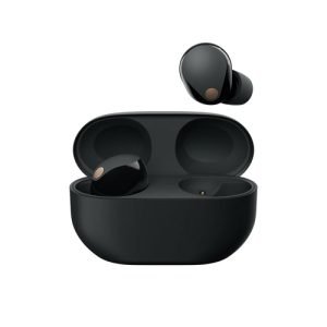 SONY WF-1000XM5 EARBUDS WITH ACTIVE NOISE CANCELLATION BLACK