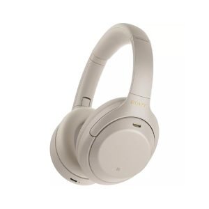 SONY WH-1000XM4 WIRELESS INDUSTRY LEADING NOISE CANCELING OVERHEAD HEADPHONES WITH MIC FOR PHONE-CALL AND ALEXA VOICE CONTROL SILVER