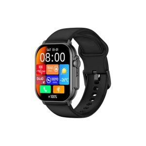 IMIKI SF1E SMARTWATCH WITH AMOLED DISPLAY 2.0″ &AMP; BLUETOOTH CALLING BLACK