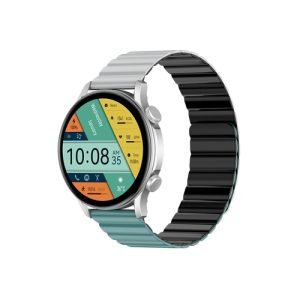 KIESLECT CALLING WATCH KR PRO LIMITED SILVER MAGNETIC GREY & SILICON BLACK