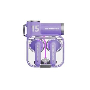 MONSTER GAME AIRMARS EARBUDS XKT-15 VIOLET
