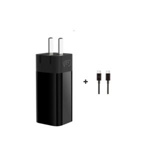 MI GAN CHARGER 65W 1A1C WITH 5A TYPE-C CHARGING CABLE BLACK