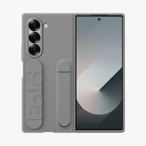 SAMSUNG GALAXY Z FOLD6 SILICONE STAND & GRIP CASE GREY