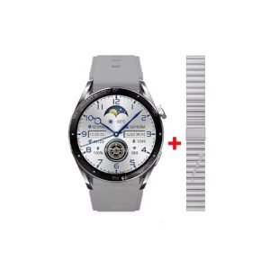 W&0 X1 PRO МАХ AMOLED DISPLAY WATCH SILVER