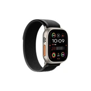 WEARFIT PRO HW69 ULTRA 2 WATCH SILVER DUAL STRAP BLACK