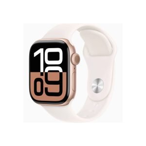 APPLE WATCH SERIES 10 GPS 42MM SPORT BAND ROSE GOLD