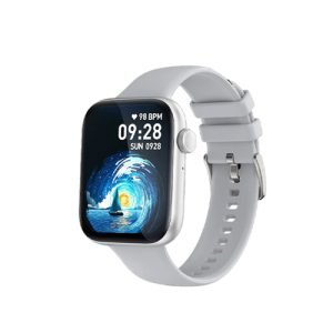 QWATCH BLUETOOTH CALLING SMART WATCH SILVER