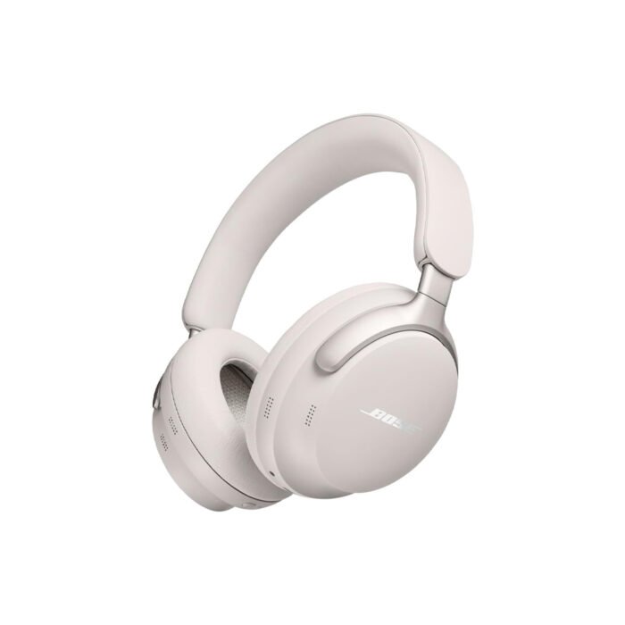 BOSE QUIET COMFORT ULTRA WIRELESS NOISE CANCELLING HEADPHONES WITH SPATIAL AUDIO & 24 HOURS PLAYTIME WHITE SMOKE