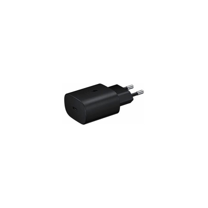 SAMSUNG GALAXY 25W 2 PIN WITHOUT CABLE NEW VERSION BLACK